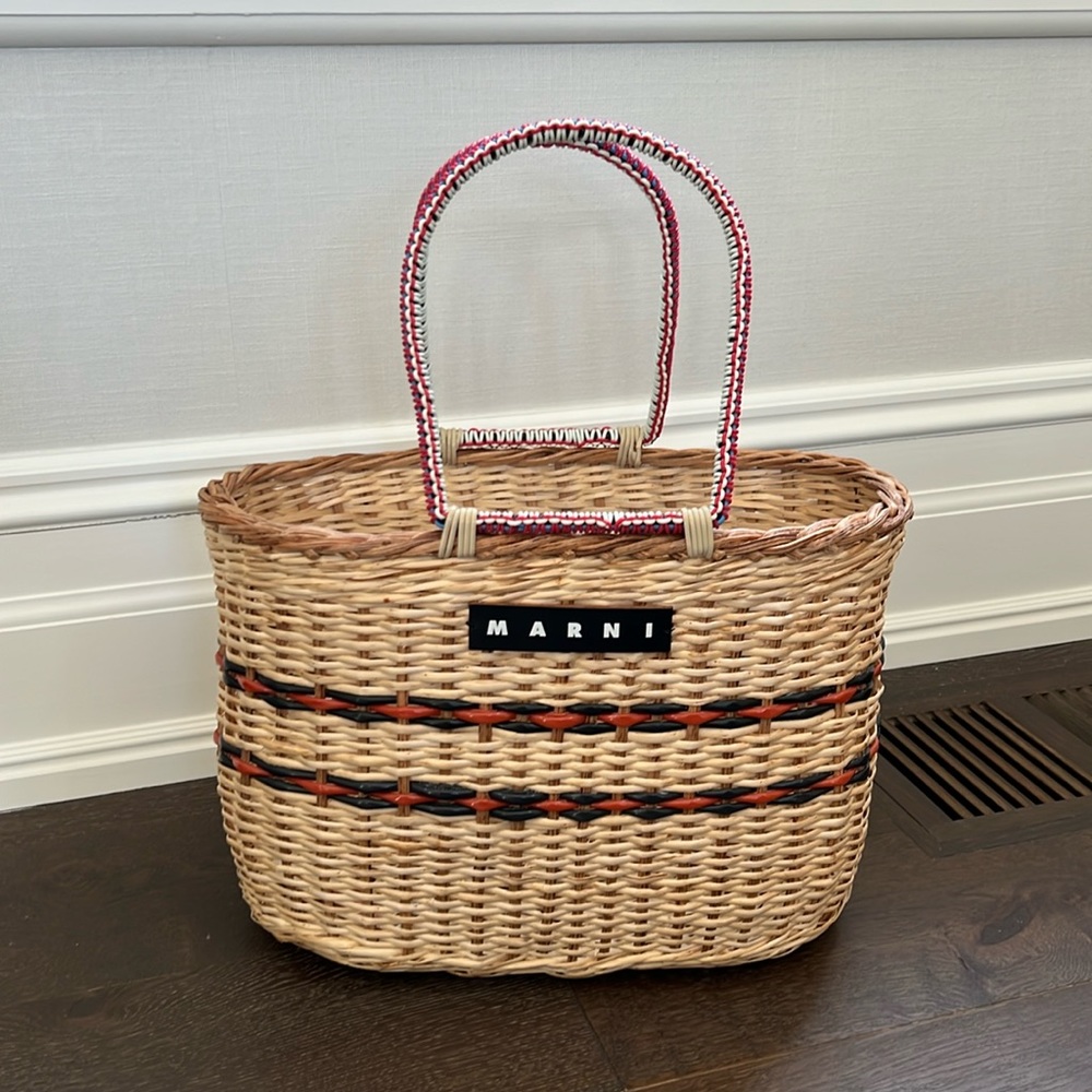 Marni Market Basket Bag